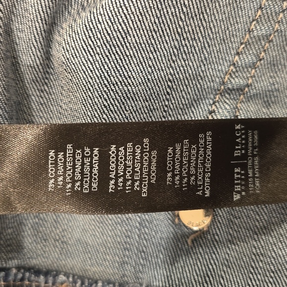 White House Black Market straight leg jeans - Picture 4 of 10